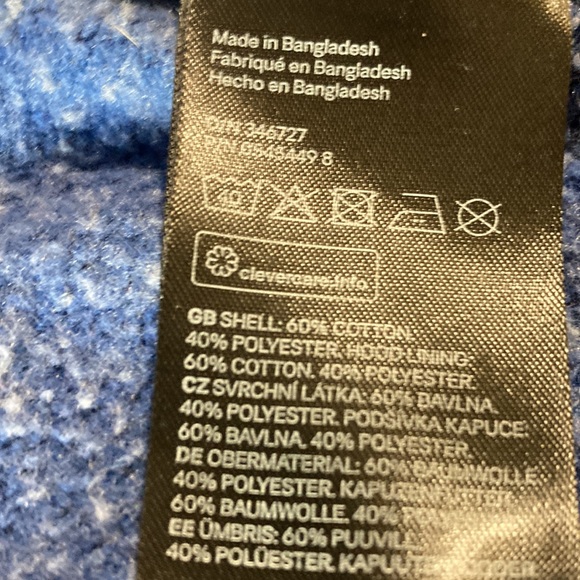 H&M blue hoodie - Picture 5 of 5